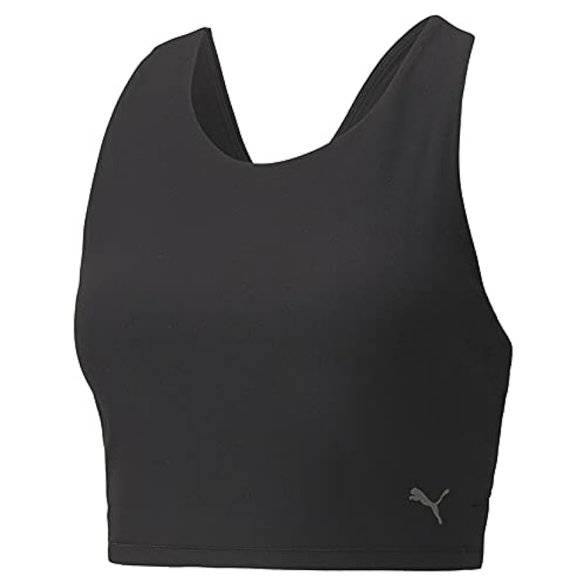 PUMA Studio Yogini Luxe Rcrback Crop Top Shirt Donna 994579791