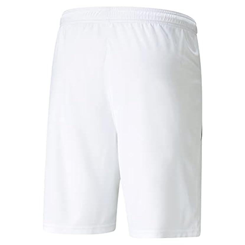 PUMA Teamliga Shorts Pantaloncini, Bianco/Nero, L Uomo 320600603