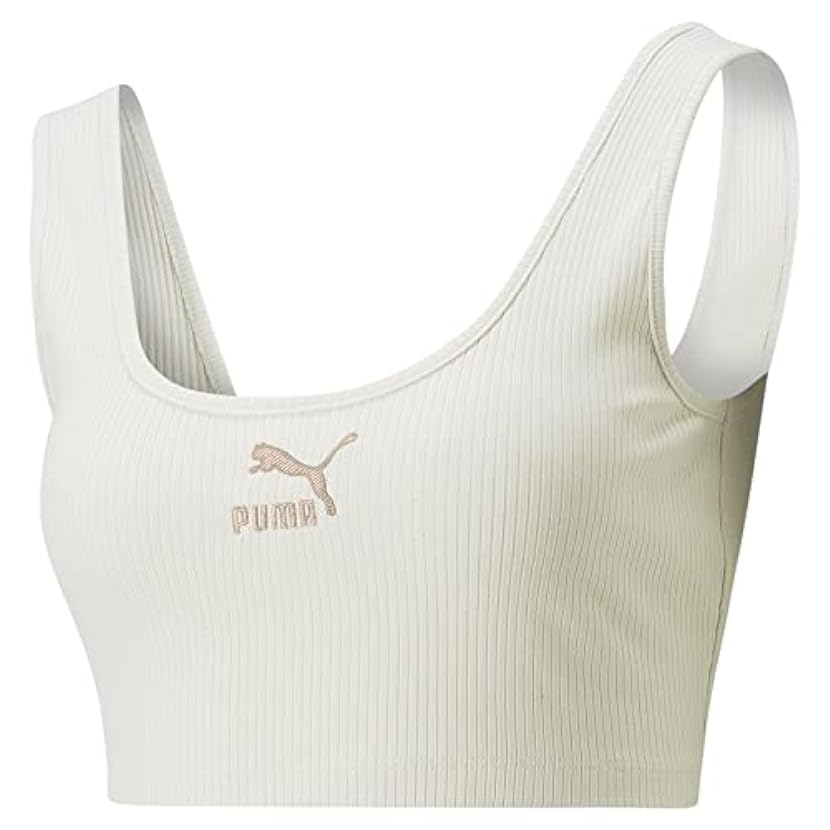 Puma Puma Classics Ribbed Crop,No Color t-Shirt Canotta