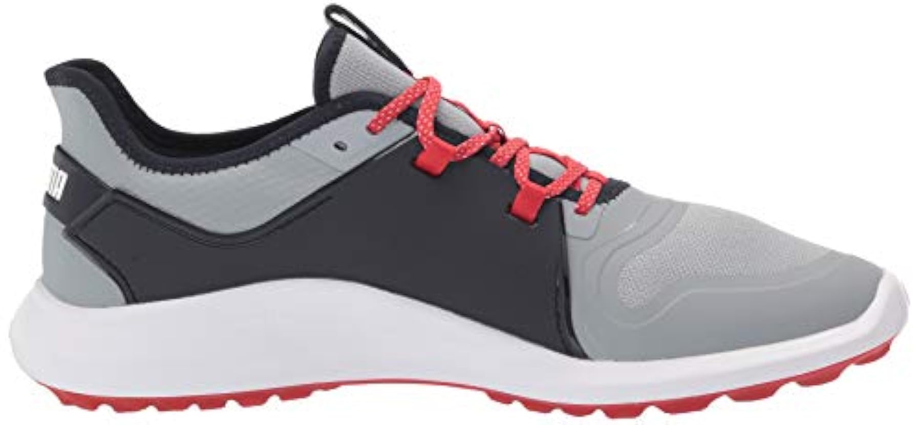 PUMA Men´s Ignite Fasten8 Golf Shoe, Quarry Silver-Navy Blazer, 9.5 708075827