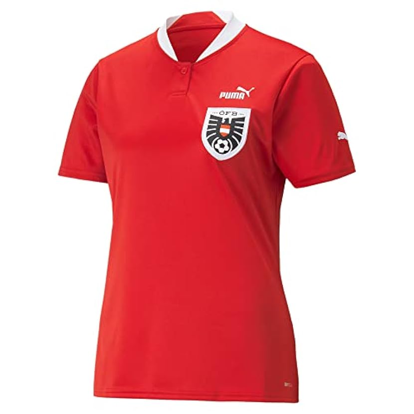 Puma 2022-2023 Austria Home Football Soccer T-Shirt Maglia (Ladies) 560227032
