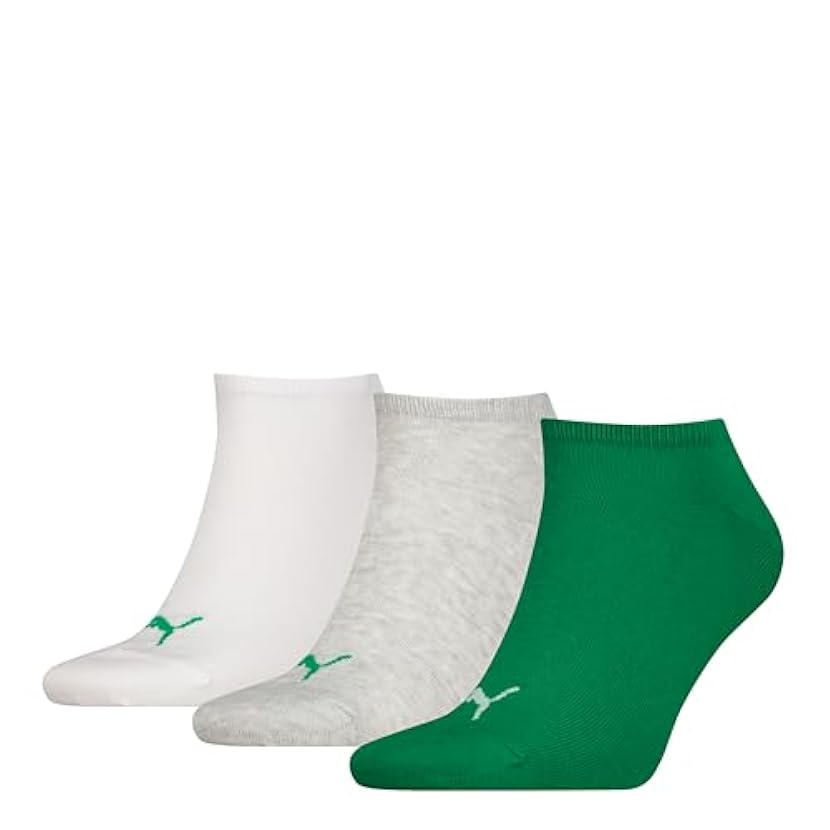 PUMA Scarpe da Ginnastica semplici CALZINO Sneaker, Nessuna indicazione, Combo Verde, 3-5 (Pacco da 3) Unisex-Adulto 075481775