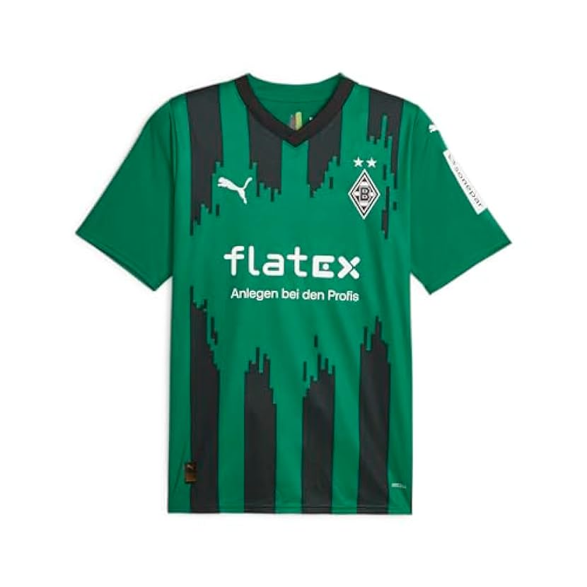 PUMA Maglietta da calcio Borussia MGB 2023-2024, verde 