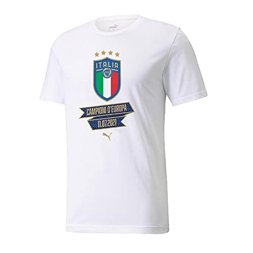 PUMA FIGC Italia Maglia celebrativa Vittoria Europei 2021 Size.L 194059493