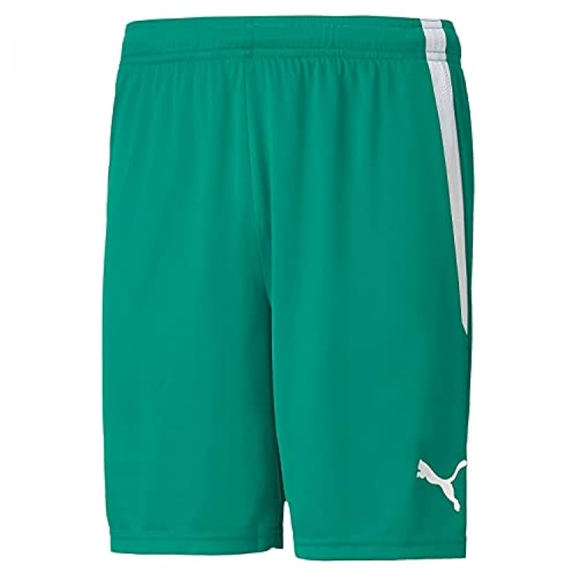 PUMA Teamliga Shorts, Pantaloncini Corti Unisex-Adulto, Verde (Pepper Green Wh), XXL 241450835