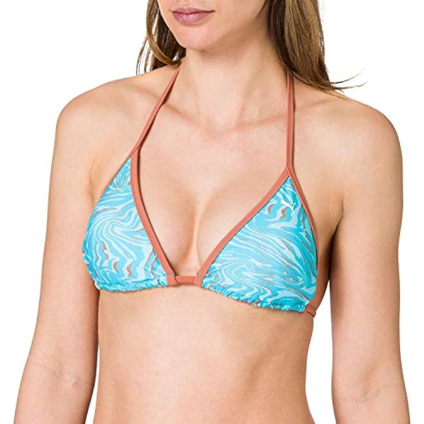 PUMA Swim-Bikini da Donna con Stampa A Triangolo Top 609519954