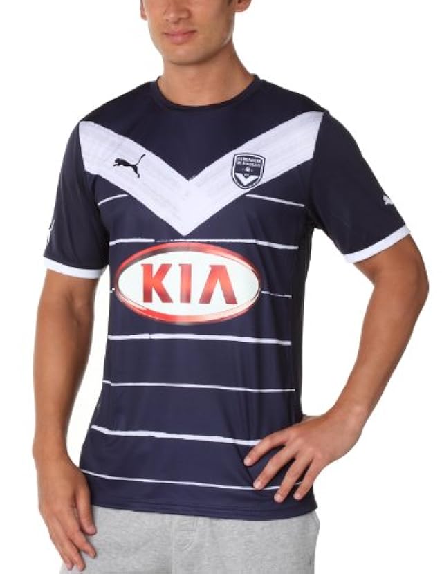 Puma 2011-2012 Bordeaux Home Football Soccer T-Shirt Ma