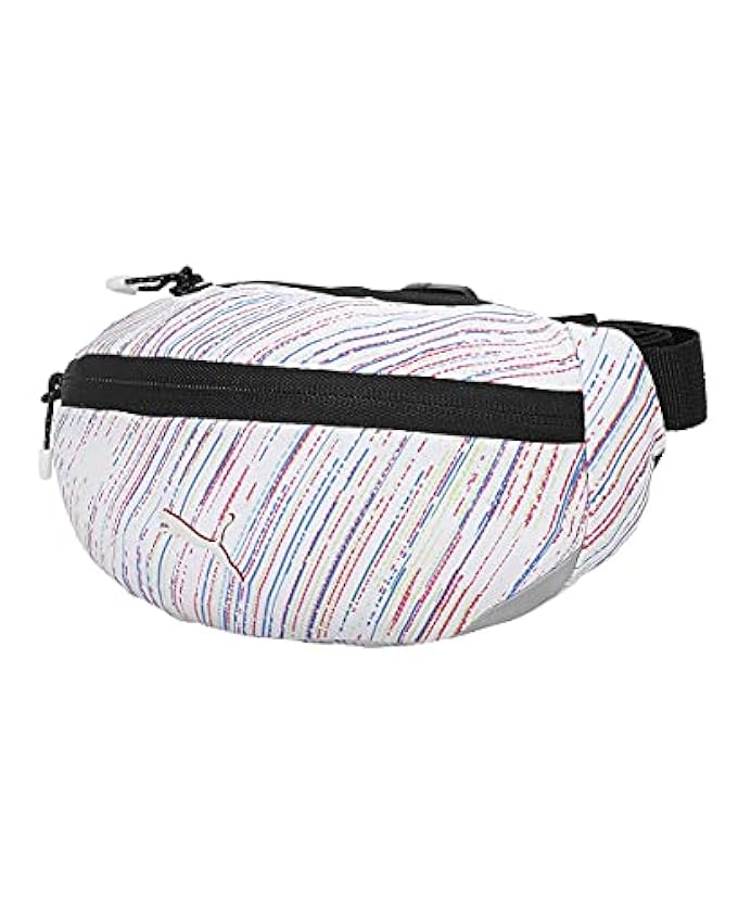PUMA Pr Classic Waist Bag, Marsupio Unisex-Adulto White-(Multicolore), Taglia Unica 200557141