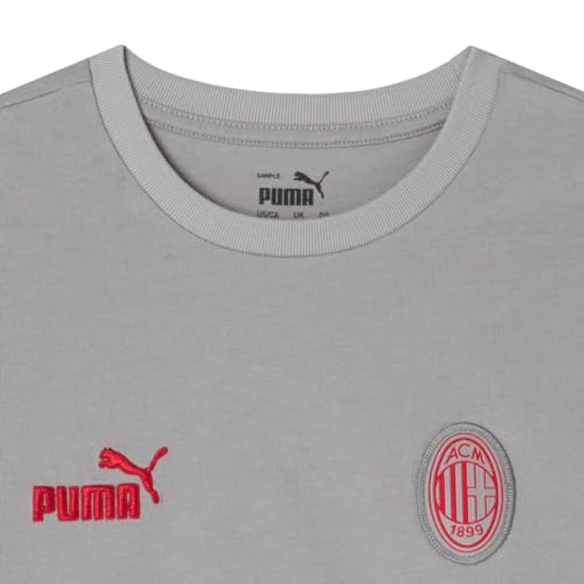 PUMA AC Milan T-Shirt Ftbl Archive, Bambini e Ragazzi, Unisex 238311164