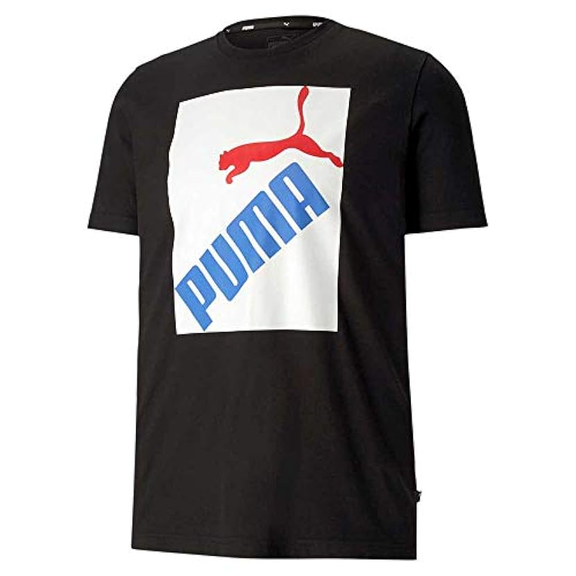 PUMA Big Logo Tee T-Shirt Uomo (Pacco da 1) 674420913