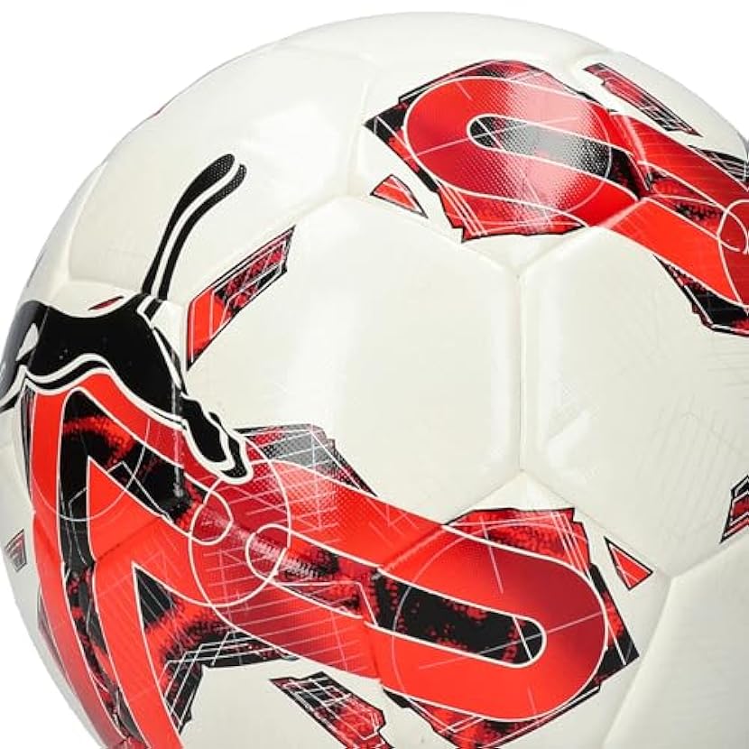 PUMA Orbita 6 MS - Pallone da calcio per allenamento, colore: Bianco/Blu/Nero 605423550